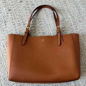 Brand New Tory Burch Large Brown Shoulder Bag